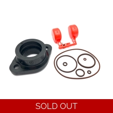 Dellorto PHBH Fuel Resistant Overhaul Kit (Flange Rubber, Float and O ring Set)